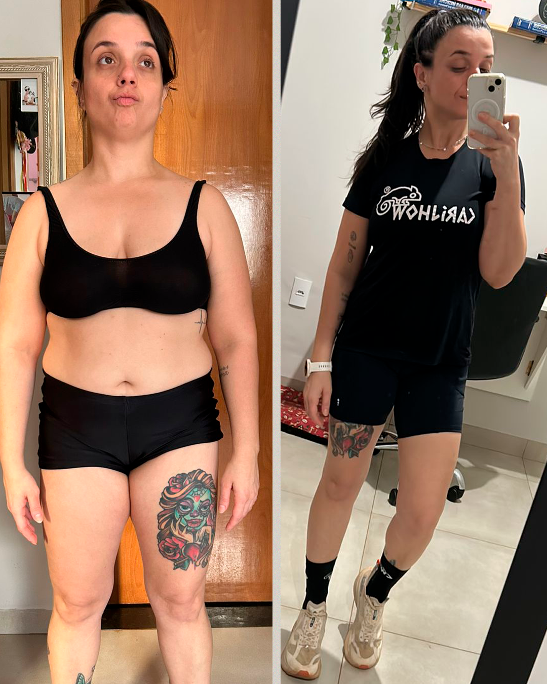 Tamires, 37 anos, perdeu 10kg com o Método CORE